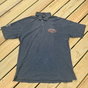 Harley-Davidson Charcoal Polo Shirt for Men Size XL